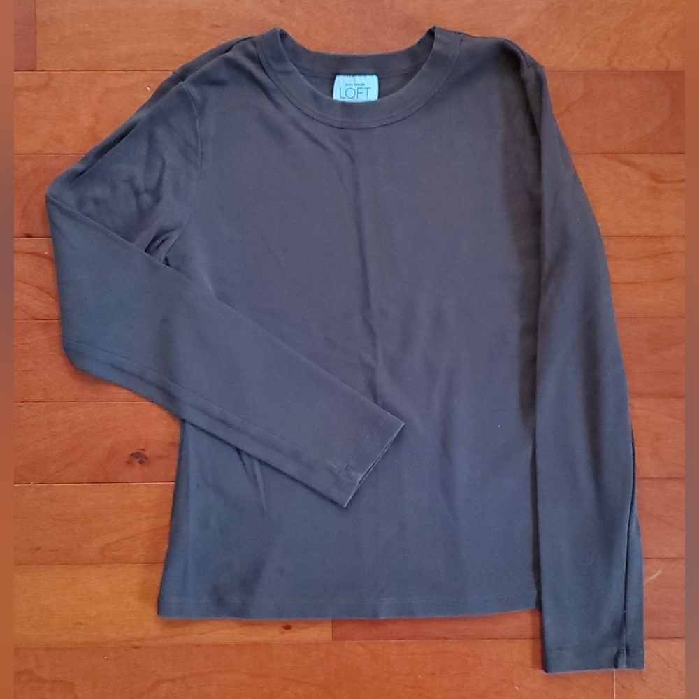 Ann Taylor Loft Brown Long Sleeve  Size S